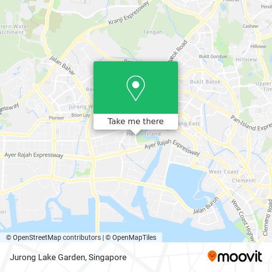 Jurong Lake Garden地图