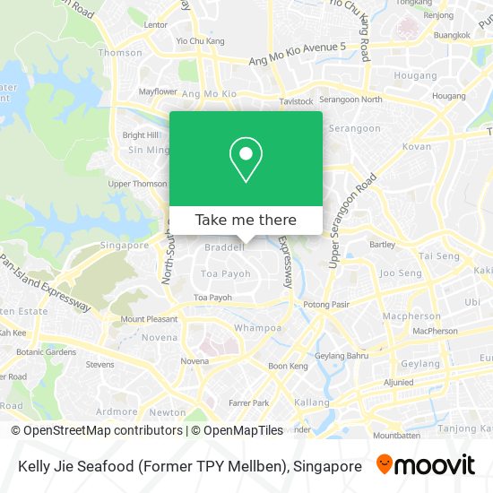 Kelly Jie Seafood (Former TPY Mellben) map