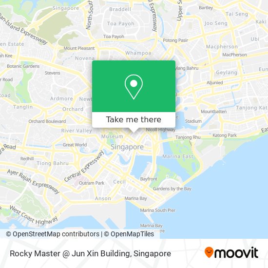 Rocky Master @ Jun Xin Building map