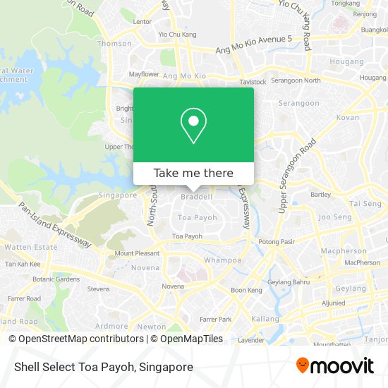 Shell Select Toa Payoh地图