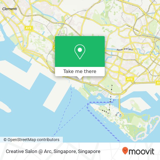 Creative Salon @ Arc, Singapore map