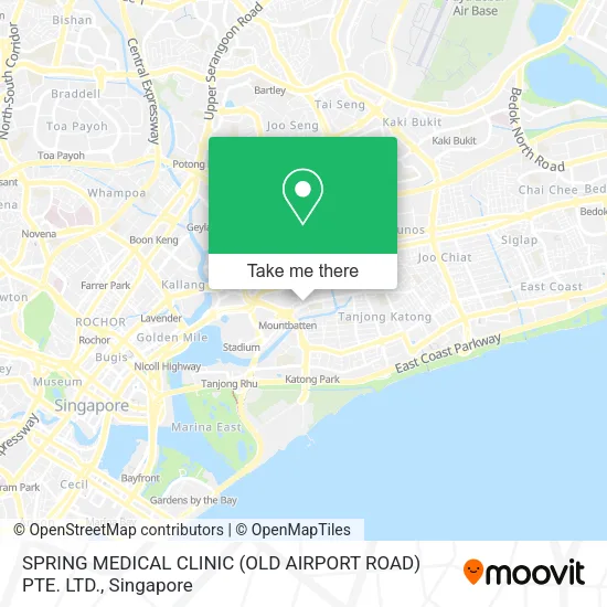 SPRING MEDICAL CLINIC (OLD AIRPORT ROAD) PTE. LTD.地图