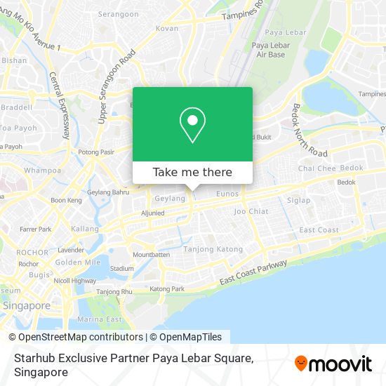 Starhub Exclusive Partner Paya Lebar Square地图