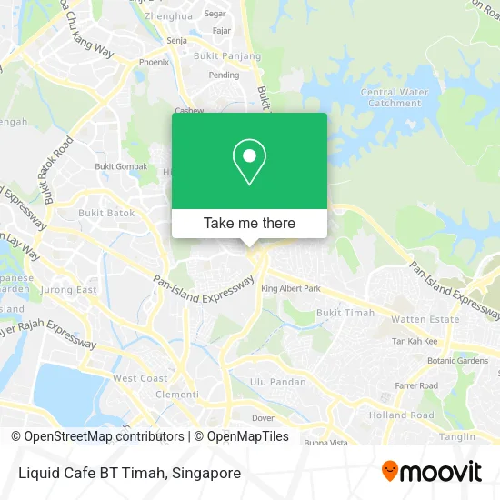 Liquid Cafe BT Timah地图