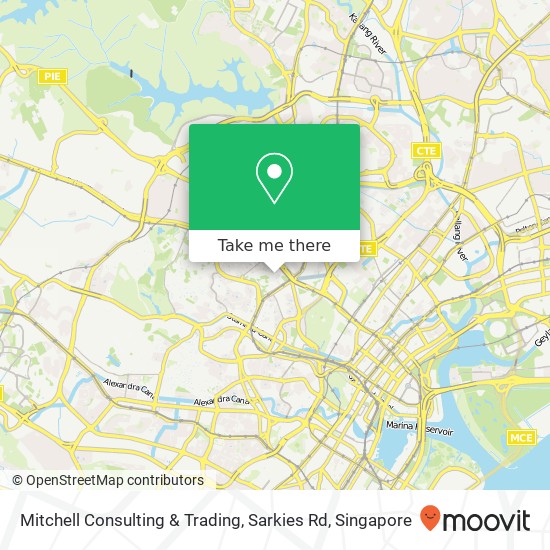 Mitchell Consulting & Trading, Sarkies Rd map