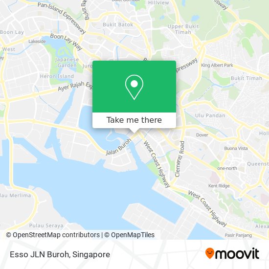 Esso JLN Buroh map