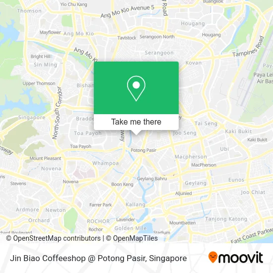 Jin Biao Coffeeshop @ Potong Pasir map