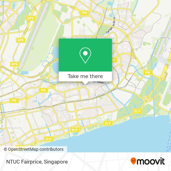 NTUC Fairprice map