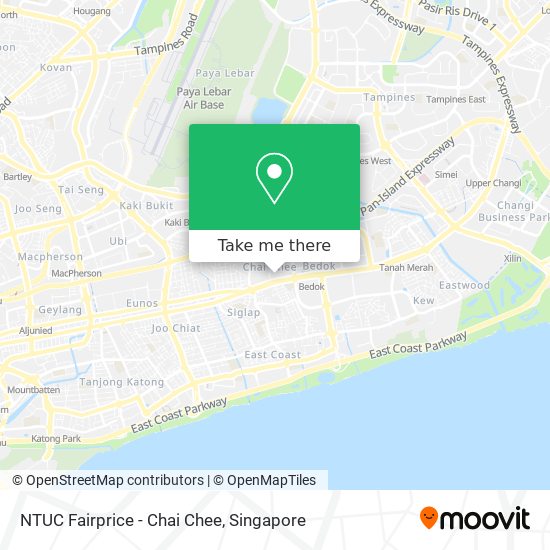 NTUC Fairprice - Chai Chee map