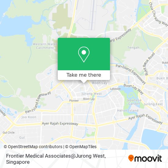 Frontier Medical Associates@Jurong West地图