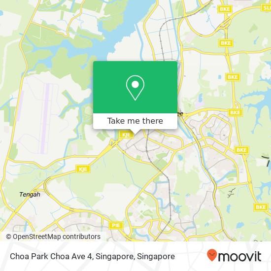Choa Park Choa Ave 4, Singapore map