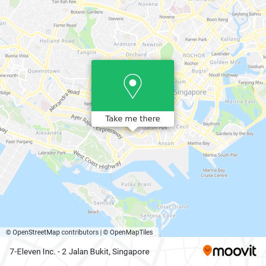 7-Eleven Inc. - 2 Jalan Bukit map