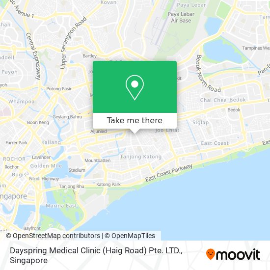 Dayspring Medical Clinic (Haig Road) Pte. LTD. map