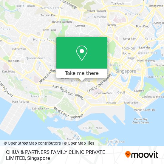 CHUA & PARTNERS FAMILY CLINIC PRIVATE LIMITED map