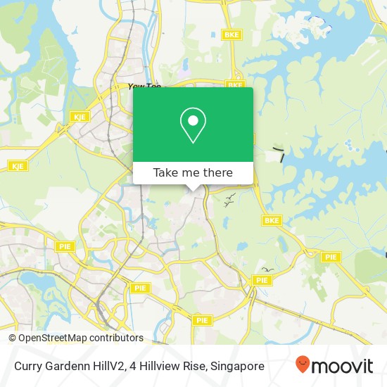 Curry Gardenn HillV2, 4 Hillview Rise map