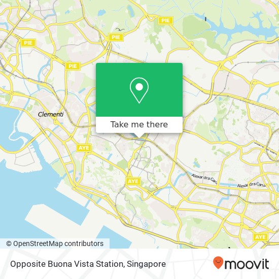 Opposite Buona Vista Station map