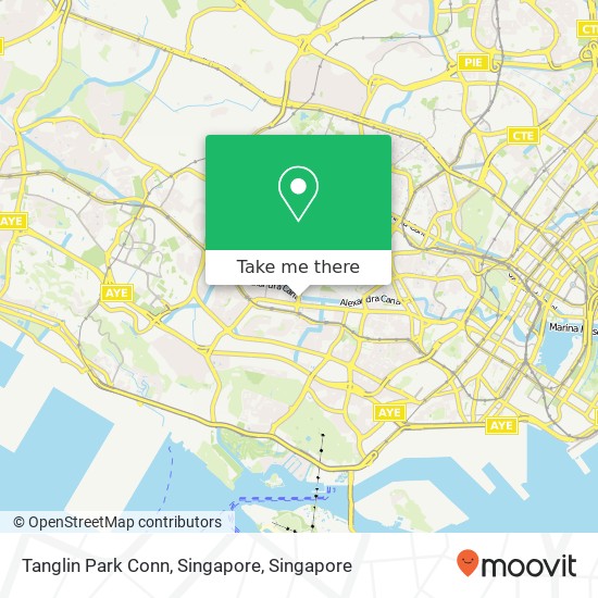 Tanglin Park Conn, Singapore map