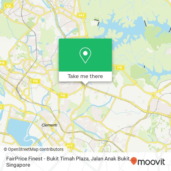 FairPrice Finest - Bukit Timah Plaza, Jalan Anak Bukit map