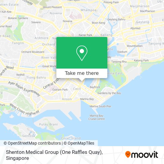 Shenton Medical Group (One Raffles Quay) map