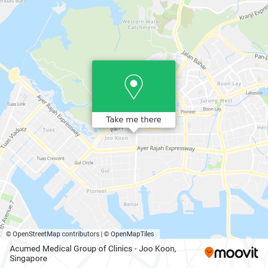 Acumed Medical Group of Clinics - Joo Koon地图