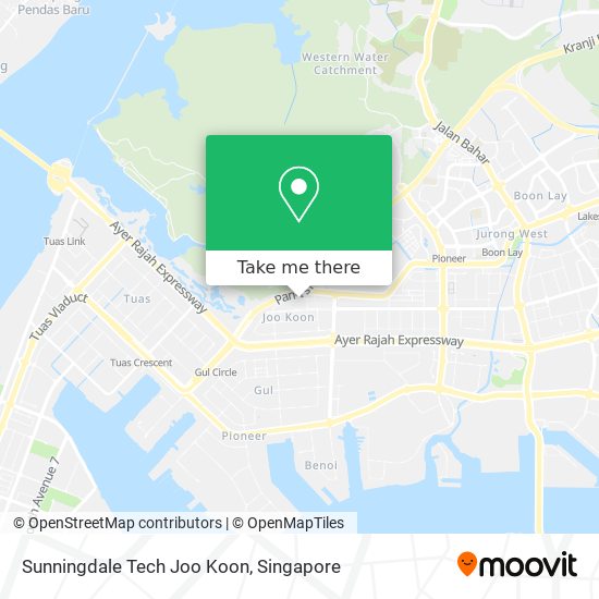 Sunningdale Tech Joo Koon地图