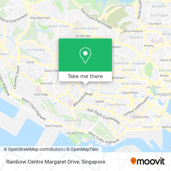 Rainbow Centre Margaret Drive地图