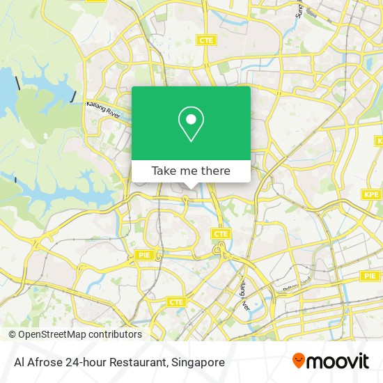 Al Afrose 24-hour Restaurant map