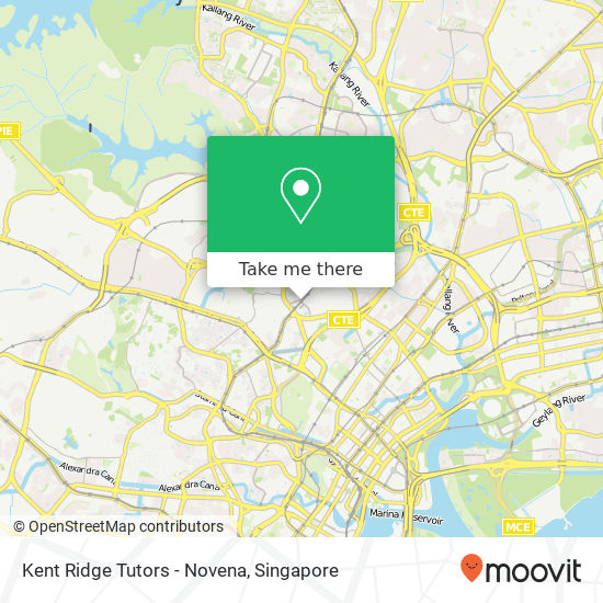 Kent Ridge Tutors - Novena map