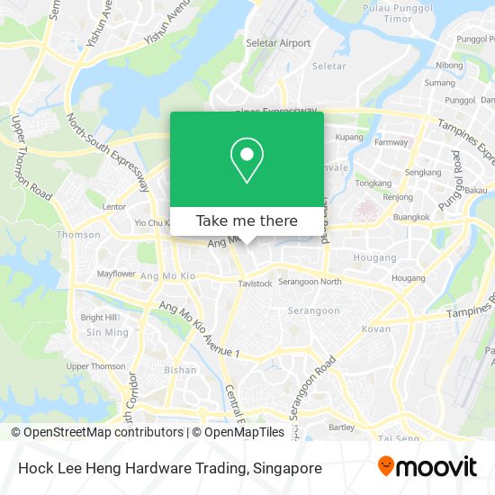 Hock Lee Heng Hardware Trading map