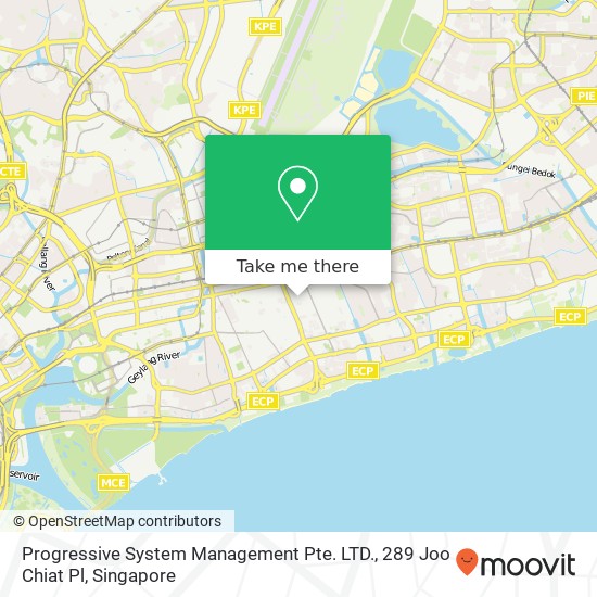 Progressive System Management Pte. LTD., 289 Joo Chiat Pl地图