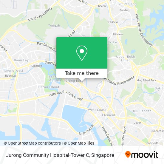 Jurong Community Hospital-Tower C map