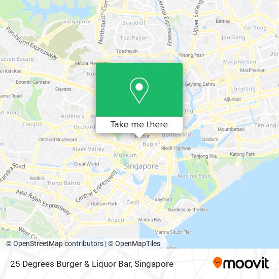 25 Degrees Burger & Liquor Bar map