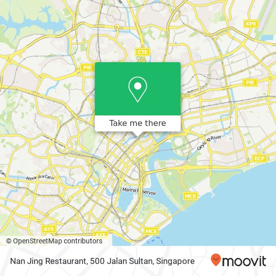 Nan Jing Restaurant, 500 Jalan Sultan map