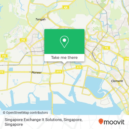 Singapore Exchange It Solutions, Singapore地图