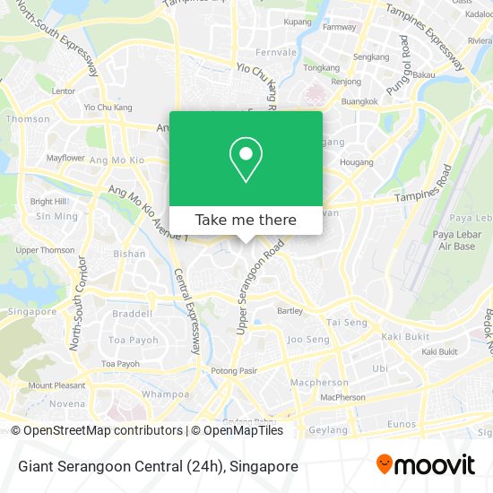 Giant Serangoon Central (24h)地图