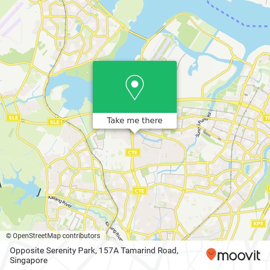 Opposite Serenity Park, 157A Tamarind Road地图