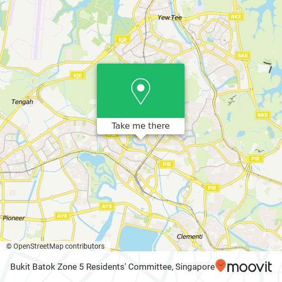 Bukit Batok Zone 5 Residents' Committee地图