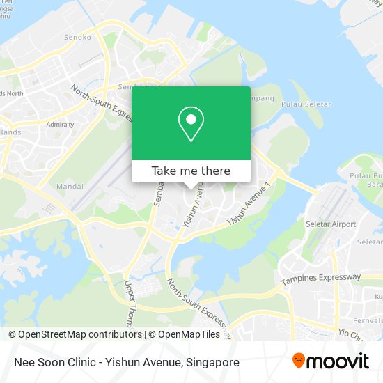 Nee Soon Clinic - Yishun Avenue map