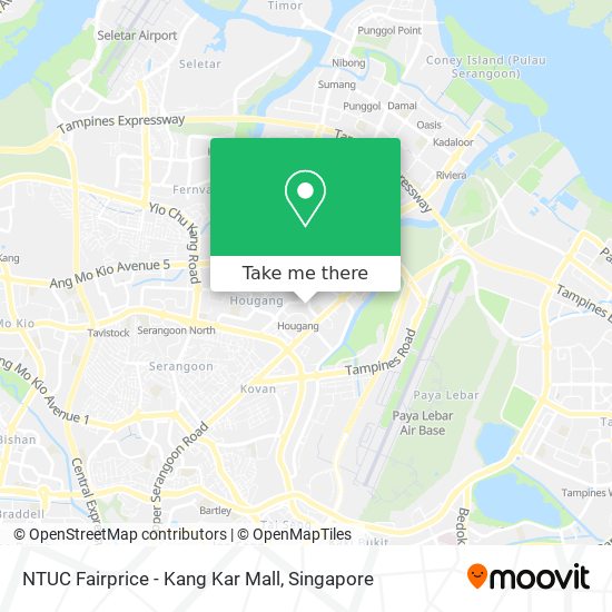 NTUC Fairprice - Kang Kar Mall map