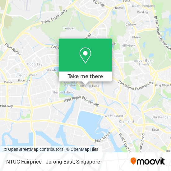 NTUC Fairprice - Jurong East map