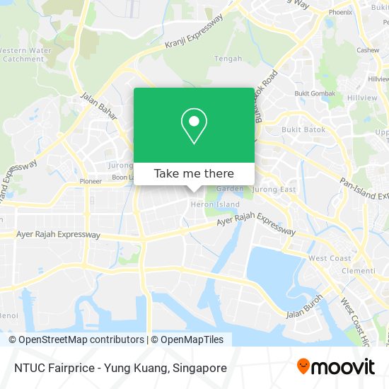 NTUC Fairprice - Yung Kuang地图