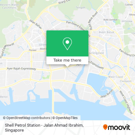 Shell Petrol Station - Jalan Ahmad Ibrahim map