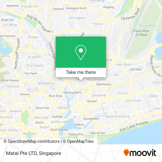 Matal Pte LTD map