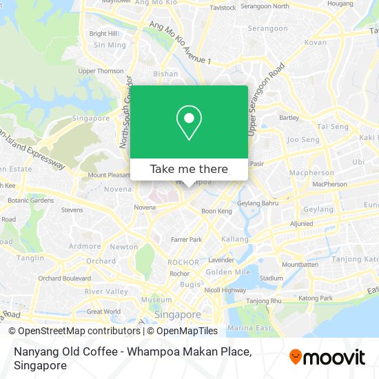 Nanyang Old Coffee - Whampoa Makan Place地图