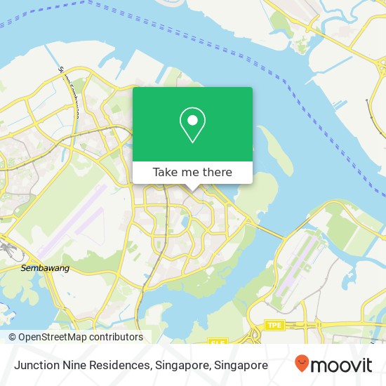 Junction Nine Residences, Singapore map