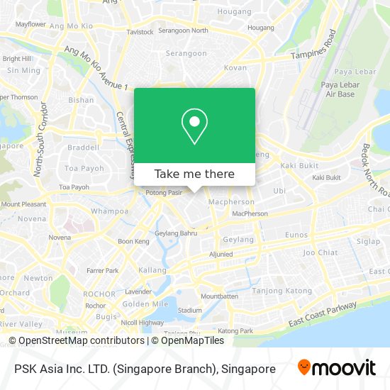 PSK Asia Inc. LTD. (Singapore Branch) map