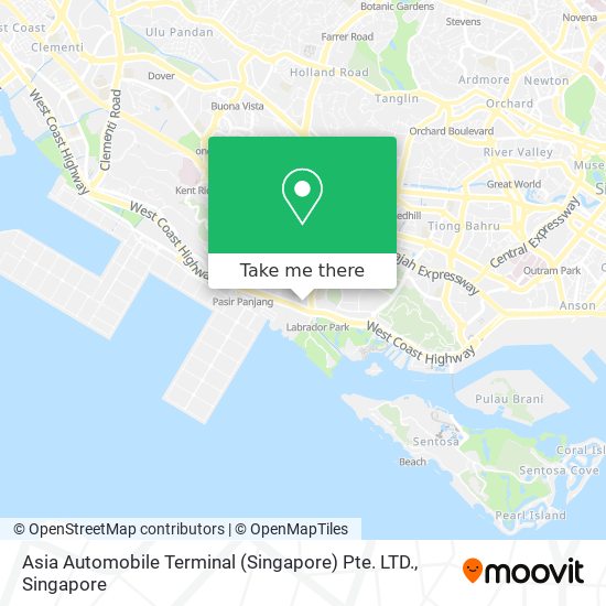 Asia Automobile Terminal (Singapore) Pte. LTD. map