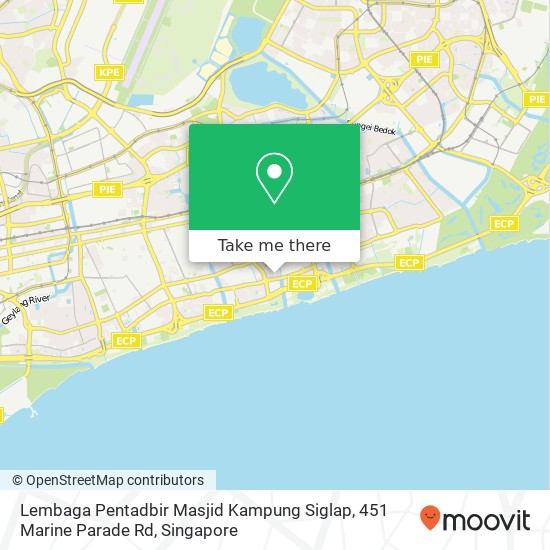 Lembaga Pentadbir Masjid Kampung Siglap, 451 Marine Parade Rd地图