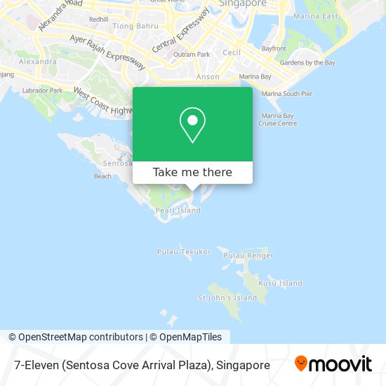 7-Eleven (Sentosa Cove Arrival Plaza) map