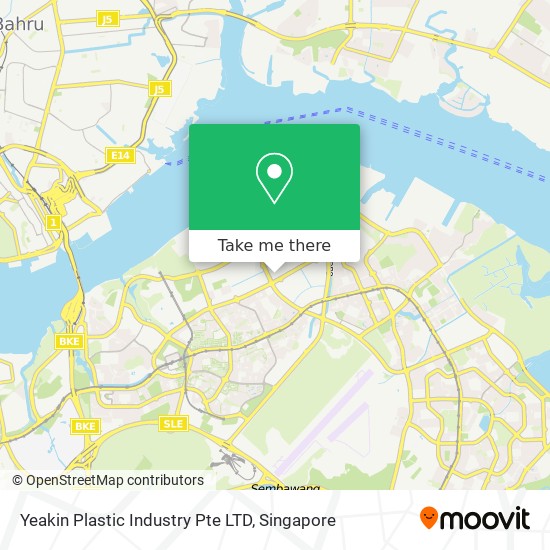 Yeakin Plastic Industry Pte LTD map